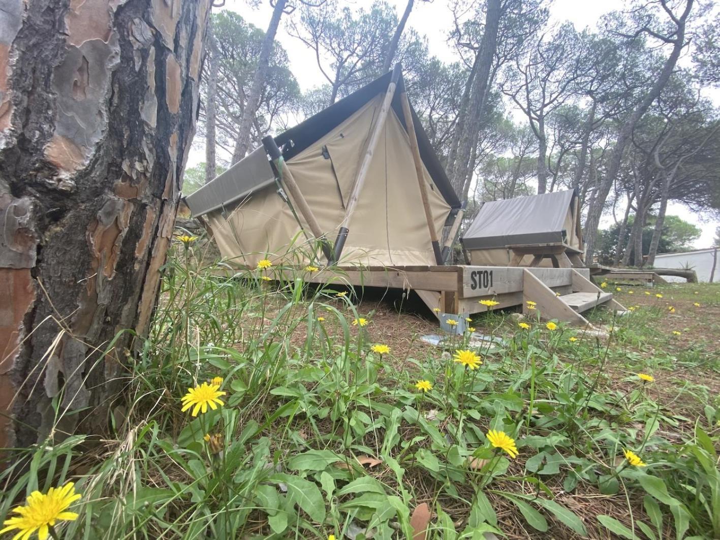 Camping 3 Estrellas Costa Brava Vall-llobrega Kültér fotó
